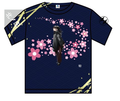 Ｔシャツ 柴田勝家（黒）